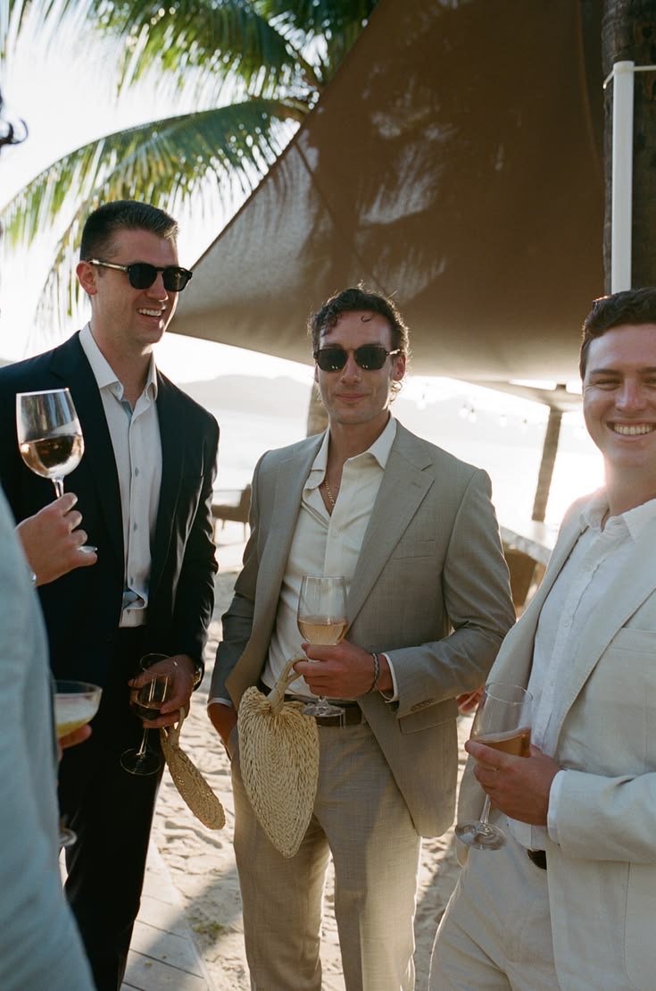 Outfit idea: suits at the beach