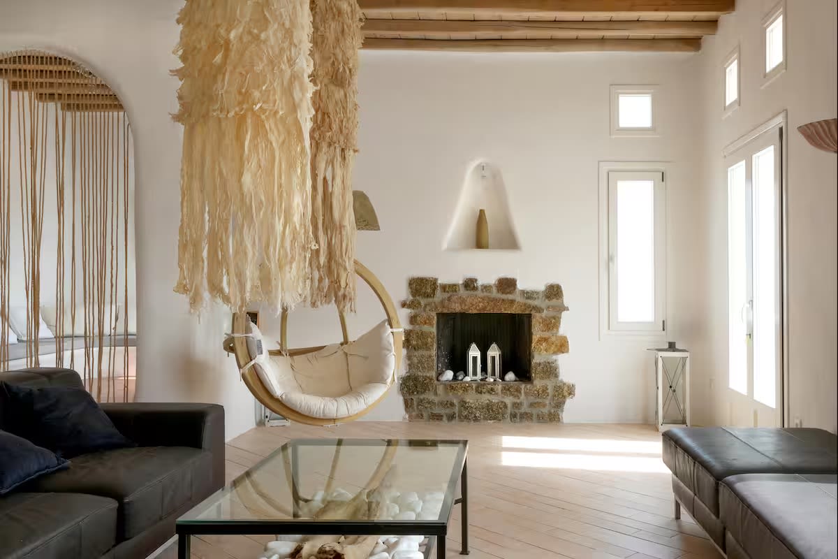 The living room
